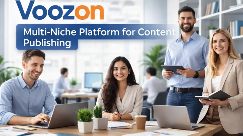 Voozon – Multi-Niche Platform for Content Publishing
