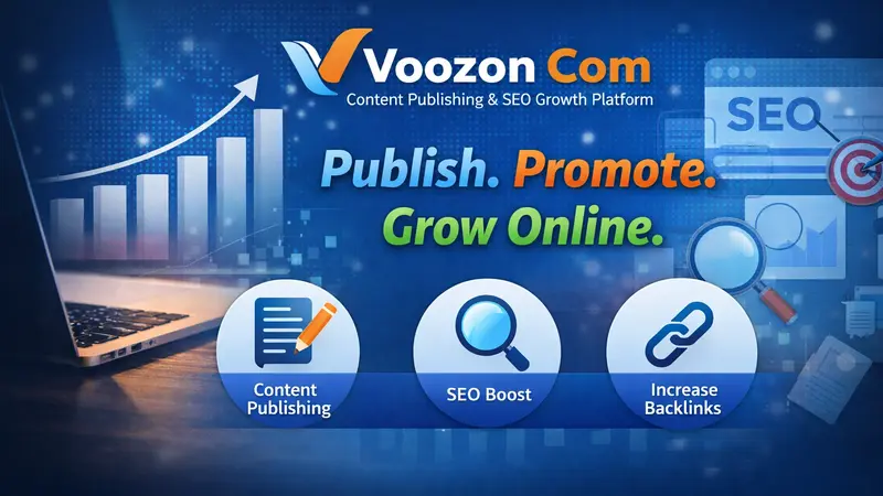 Voozon Com: Content Publishing Platform for SEO Growth
