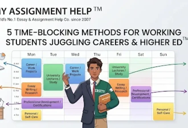 Mastering the Clock: 5 Time-Blocking Methods for Working Students Juggling Careers and Higher Ed