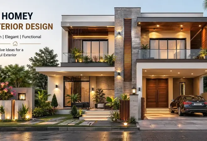 Dr Homey Exterior Design Ideas for Modern Homes