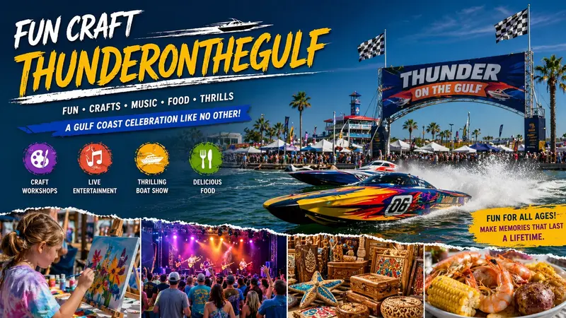 Fun Craft Thunderonthegulf Event Guide 2026