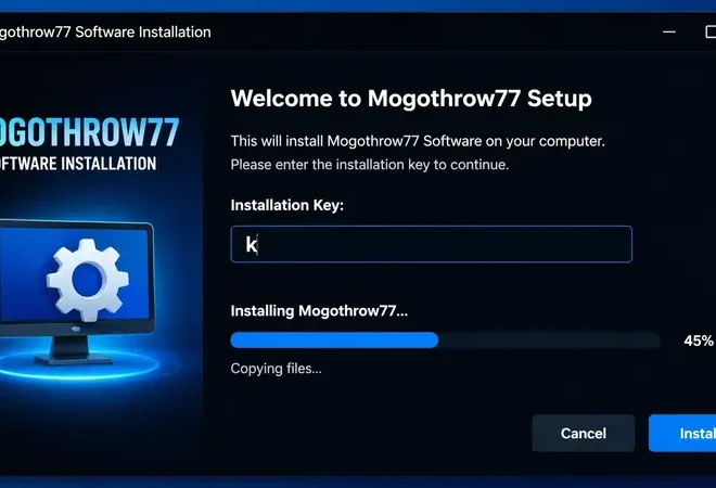 How is Mogothrow77 Software Installation Guide