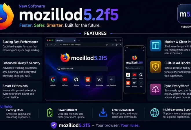 New Software Name mozillod5.2f5 Features Guide