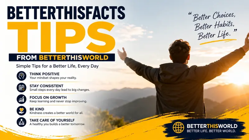 BetterThisFacts Tips From BetterThisWorld Guide